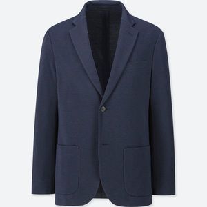 Uniqlo Navy Comfort Jacket - Casual Blazer
